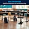 Flash Furniture Student Chair, Black Back, 16-1/4 in W 15-1/4" L 32-1/2" H, Adjustable, Plastic Seat YU-YCX-09010-GG - alternate 7